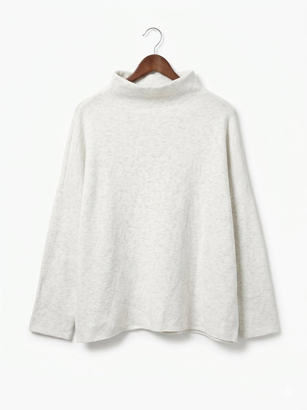 J. Jill Soft Cream Turtleneck Sweater